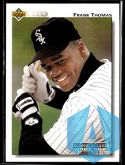 1991 Upper Deck Frank Thomas White Sox # 166
